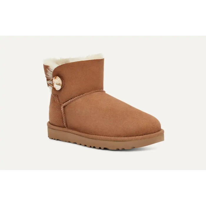 Mini Bottes Bailey À Boutons argenté Et Bling-Bling 2