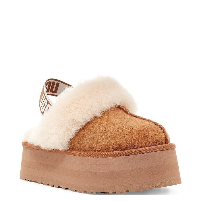Funkette Suede Platform Clogs 2