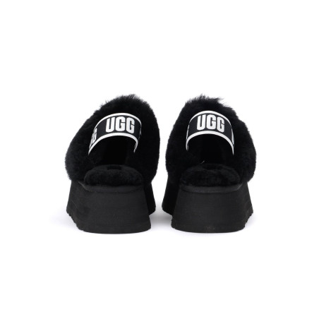Funkette Suede Platform Clogs