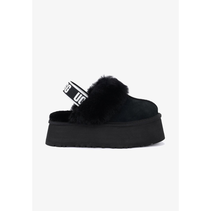 Funkette Suede Platform Clogs