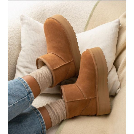 Botte Classic Ultra Mini À Plateforme