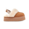 Funkette Suede Platform Clogs